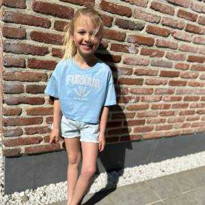 Crop Top Blue Furious