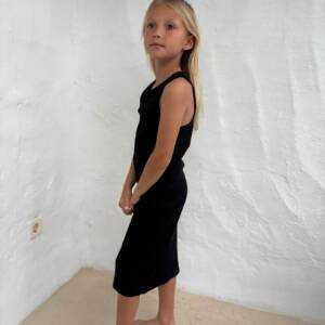 Midi Long Dress Black