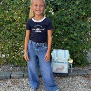 T-shirt Creational Blauw