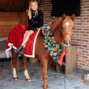 Glitter Gilet Set Black