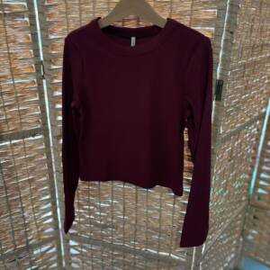 Bina Longsleeve Burgundy