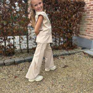 Blazer & Flared Pantalon