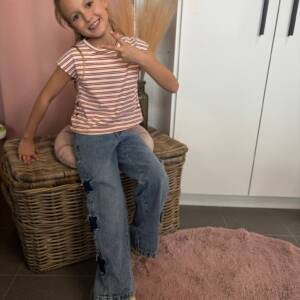 Tshirt Stripes Bordeaux